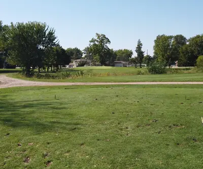 Hole # 1 at Van Berg Golf Course in Columbus, Nebraska