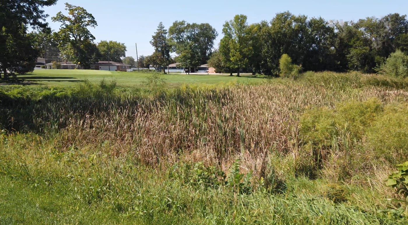 Hole #1 at Van Berg Golf Course in Columubs, NE