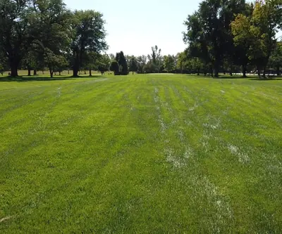 Hole # 2 at Van Berg Golf Course in Columbus, Nebraska