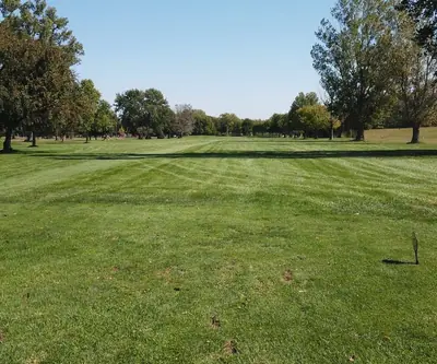 Hole # 3at Van Berg Golf Course in Columbus, Nebraska