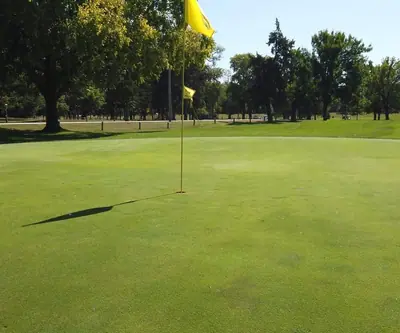 Hole # 4 at Van Berg Golf Course in Columbus, Nebraska