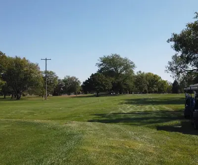 Hole # 8 at Van Berg Golf Course in Columbus, Nebraska