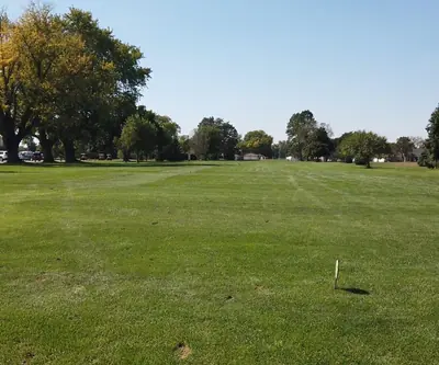 Hole # 9 at Van Berg Golf Course in Columbus, Nebraska