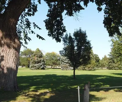 Hole # 9 at Van Berg Golf Course in Columbus, Nebraska