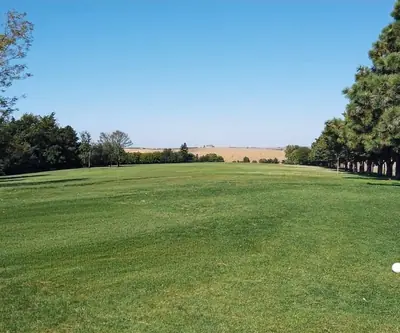 Hole 2 at Gibbon Valley View Golf Course in Gibbon, Nebraska