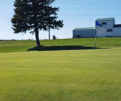 Hole 3 at Gibbon Valley View Golf Course in Gibbon, Nebraska