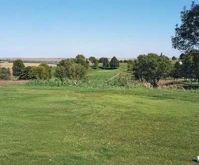 Hole 5 at Gibbon Valley View Golf Course in Gibbon, Nebraska