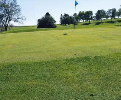 Hole 6 at Gibbon Valley View Golf Course in Gibbon, Nebraska