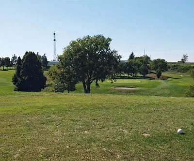 Hole 6 at Gibbon Valley View Golf Course in Gibbon, Nebraska