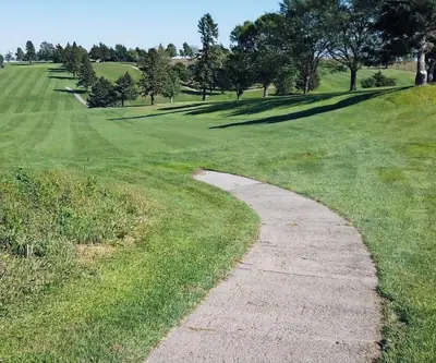 Hole 8 at Gibbon Valley View Golf Course in Gibbon, Nebraska