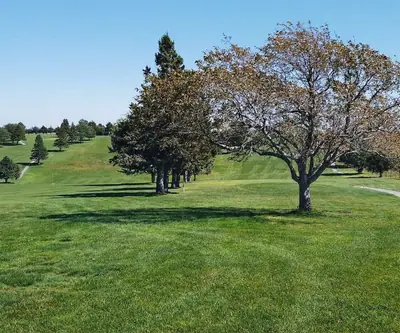 Holes 1 and 9 at Gibbon Valley View Golf Course in Gibbon, Nebraska