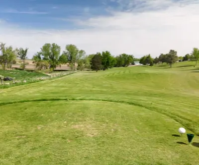 A rolling, wandering layout at Club 91 Golf Course in Leigh, Nebraska.
