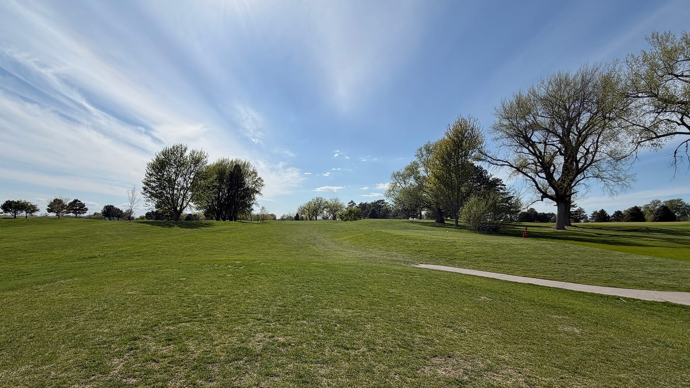 Hole 6 at O'Neill Golf Club in O'Neill, Nebraska