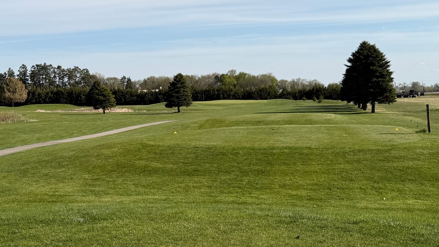 Hole 8 at O'Neill Golf Club in O'Neill, Nebraska