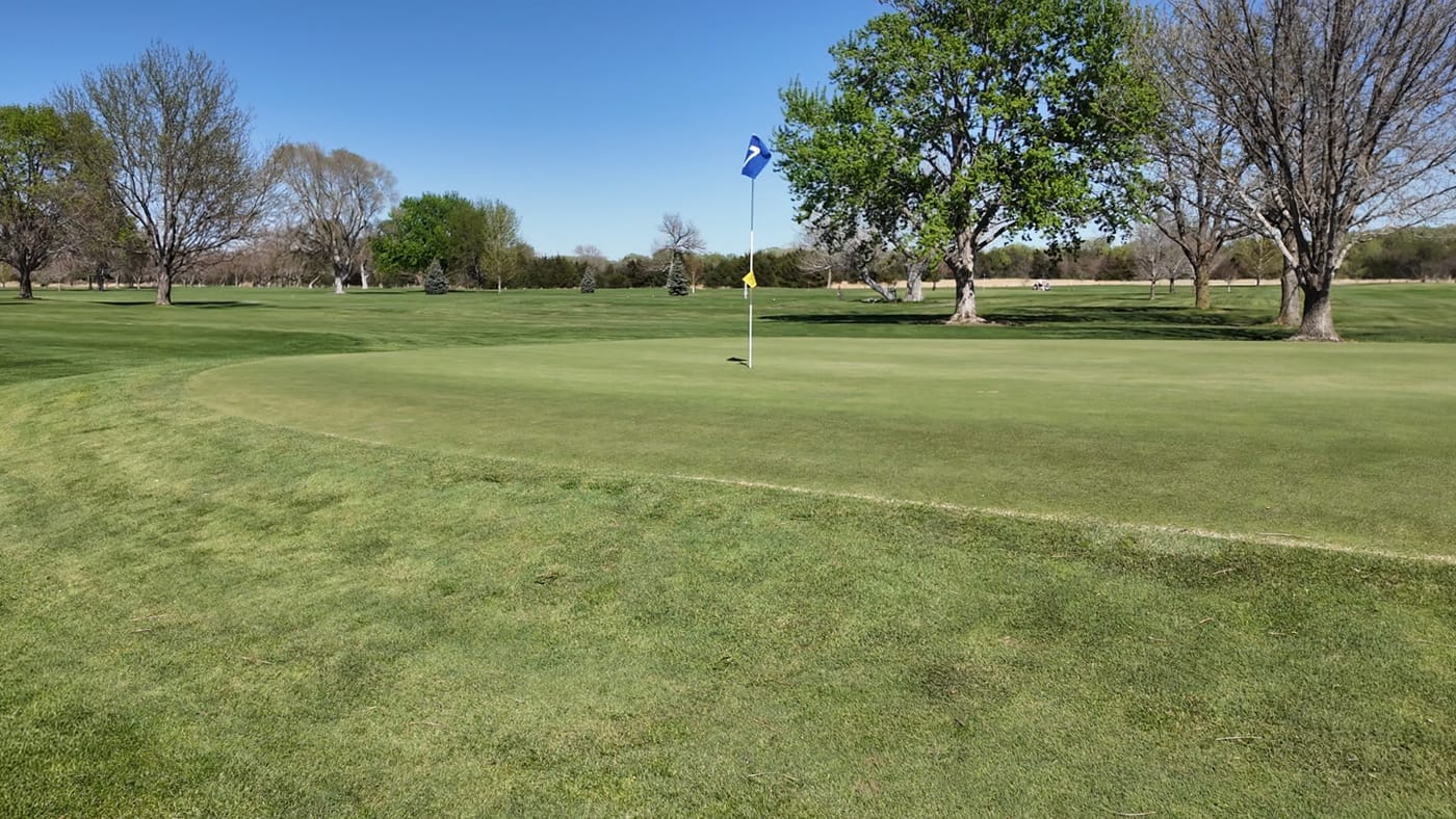 Hole 7 green, St. Paul Country Club