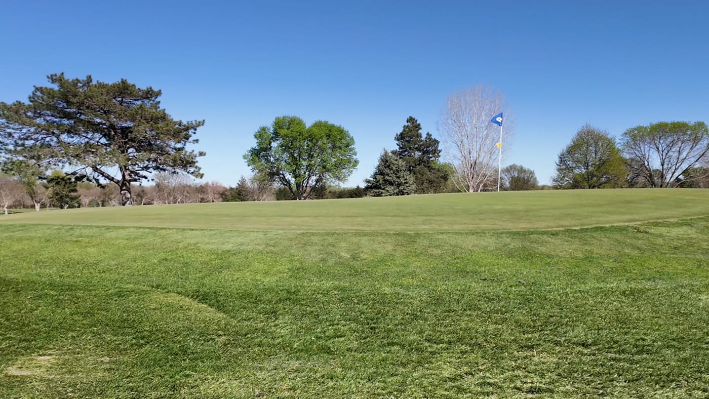 Hole 9 green, St. Paul Country Club